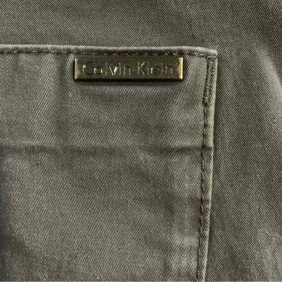 Calvin Klein 30x30 soft 98% cotton pants/ unisex slim fit - Picture 2 of 7